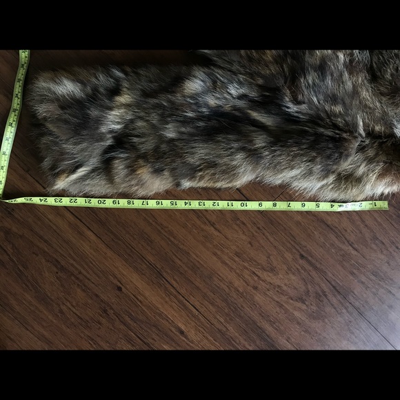 REAL FUR COAT size M-L - Picture 2 of 6